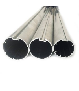 Tubo de aluminio para estores de Ø 32